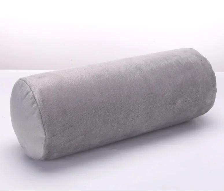 custom PVC flocking round shape back pillow outdoor travel health pillow inflatable sex positions love pillow