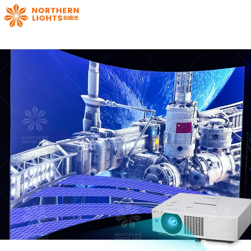 Indoor children center science museum immersive wall interactive wall games interactive projection