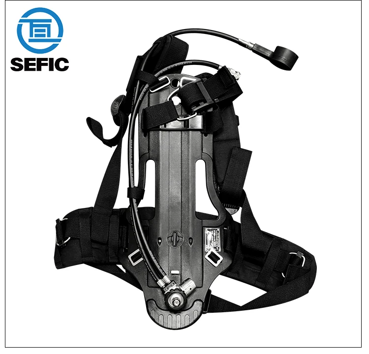 Positive Pressure Self Contained Air Breathing Apparatus Thread M18*1.5 Carbon Fiber Cylinder