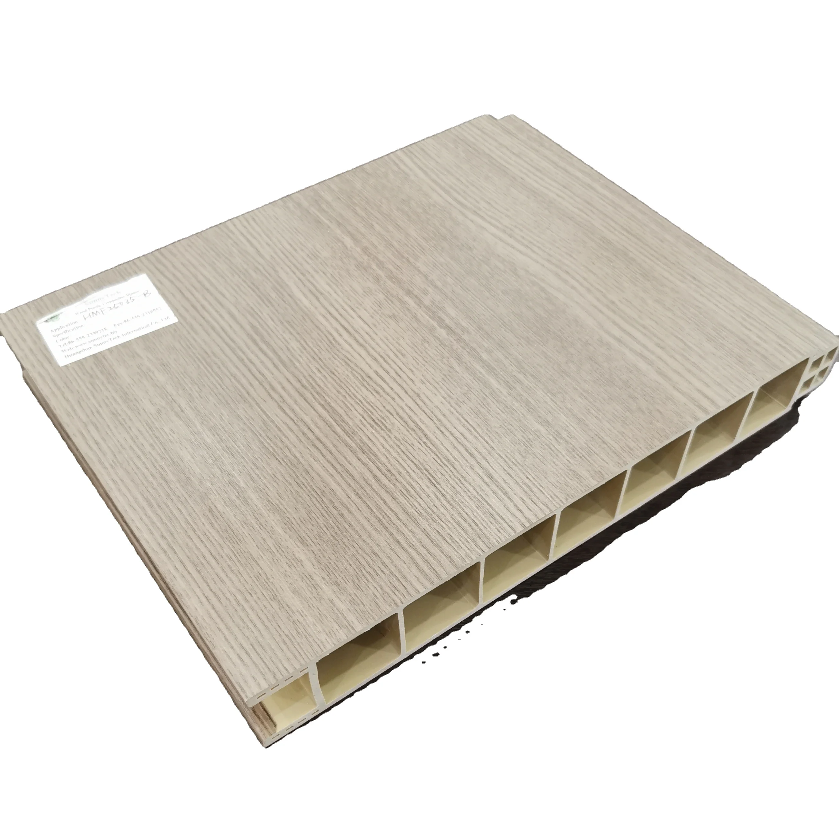 Водонепроницаемая Простая установка ПВХ профиль U-система для сборки двери из ДПК с дверной рамой и