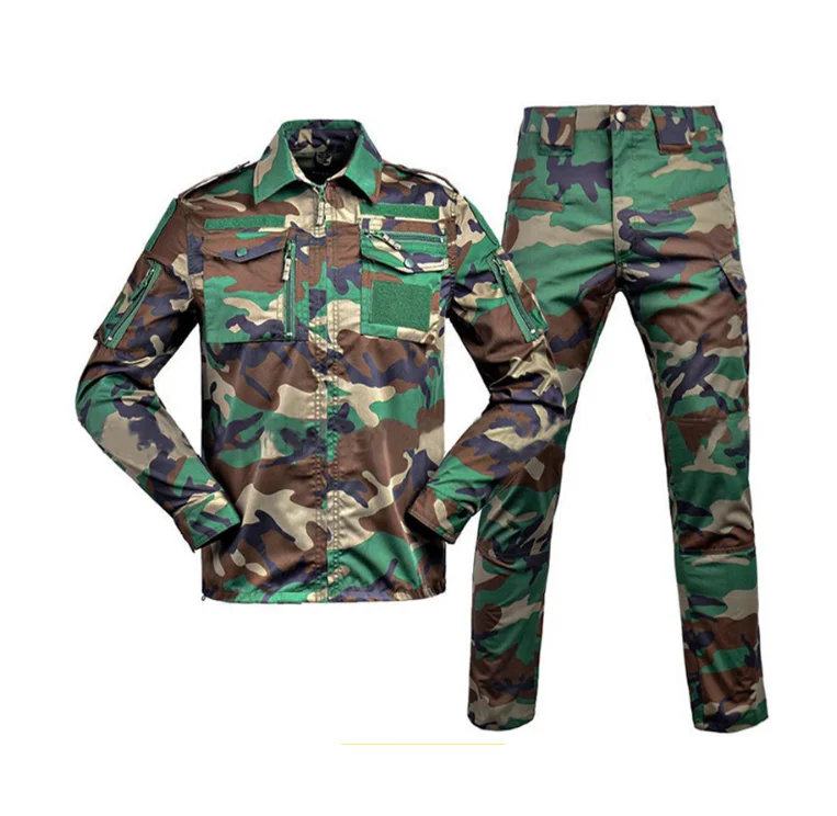DF 728  CP  green camouflage 3 color deserts TAN black  Unfirm suits jacket and pants