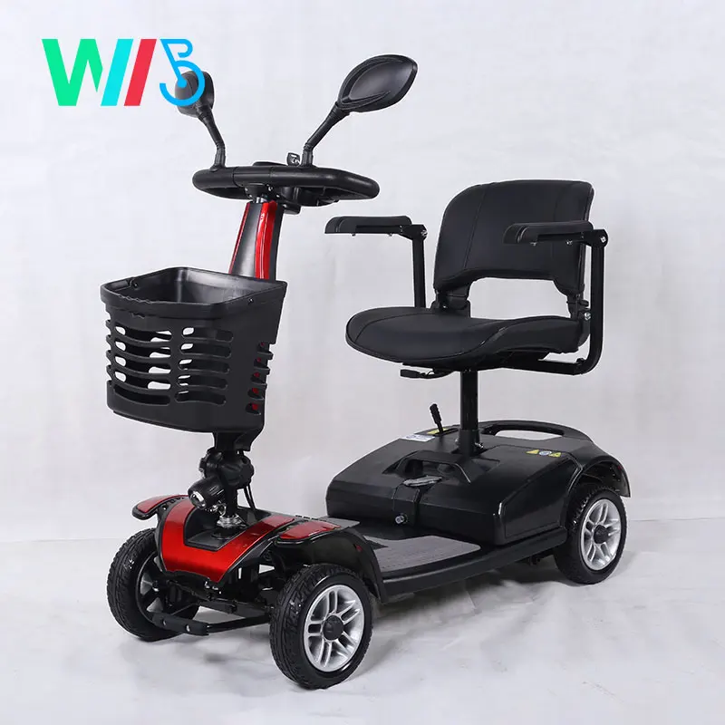 Недорогой электрический скутер с 4 колесами, 500 Вт, 48 В/20 Ач, 350 Вт, 36 В