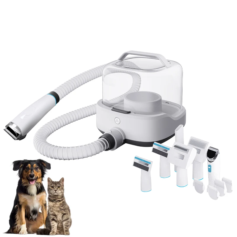 High Quality Wireless 3L Intelligent Pet Vacuum Cleaner ABS Dog and Cat Grooming Brush Kit Vacuum Cleaner