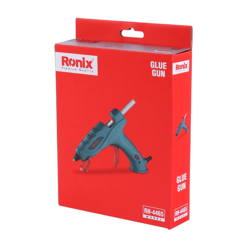 Ronix RH-4465 Glue Gun High Power Temperature Control Glue Gun Industrial Grade Plug-in Hot Melt Glue Gun