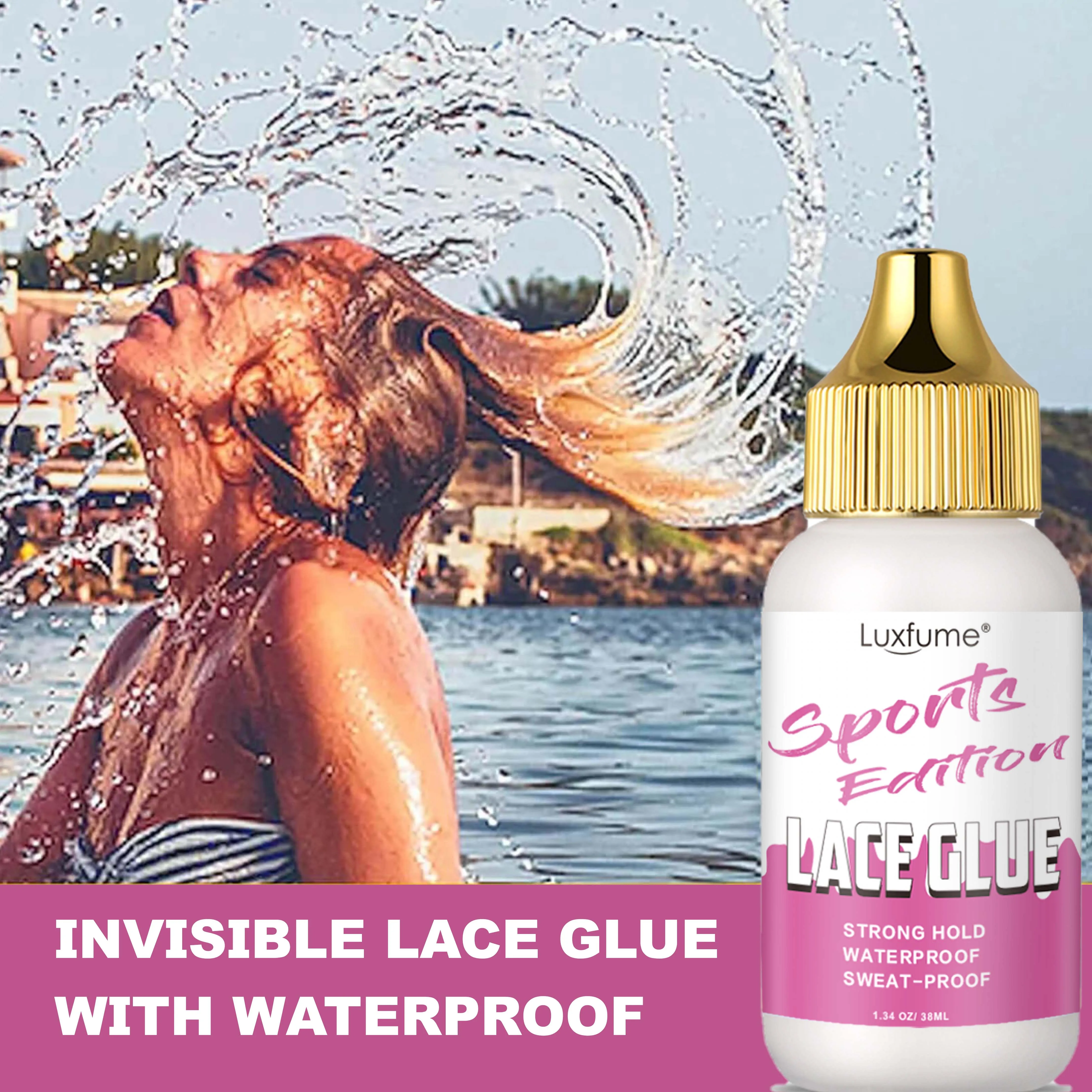 Lace Glue Waterproof Long Lasting Extreme Hold Sweat Proof Sports Lace Glue