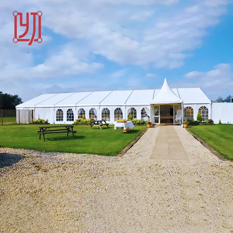 Outdoor extreme weather full big aluminum frame wedding marquee party event tents supplies factory from China