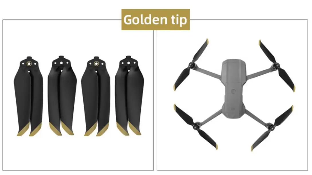 4Pc Propeller for Mavic Air 2 / Air 2S Low Noise Propellers Spare Blades Fans Replacement Drones Accessories