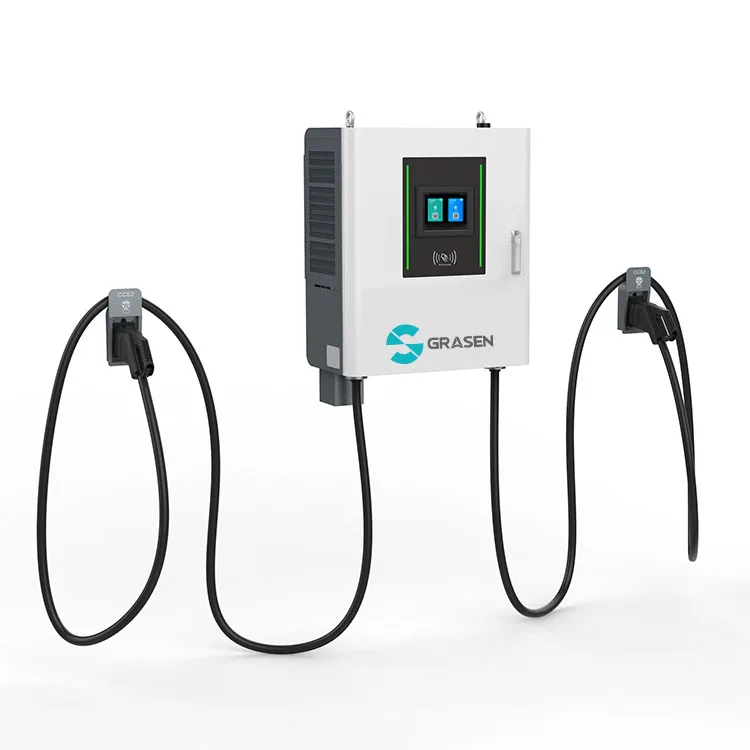 30kW DC Fast CCS Rapid Electric Car Charging Stations Wall mounted EV DC Charger Electric Car Charging 30kW