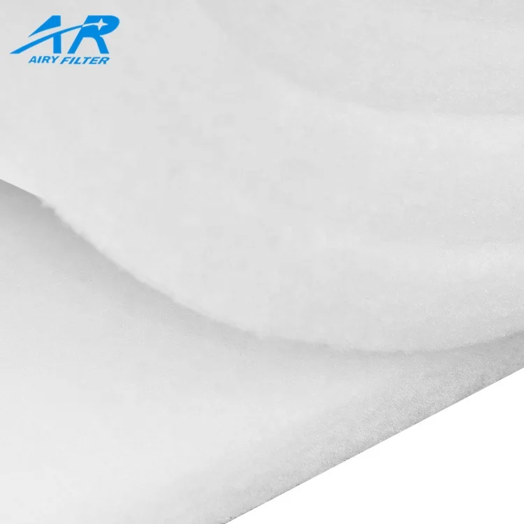Low Energy Consumption Eu5 Roof Filter Paint Filter Paper For Cabin+ Panel spray booth ceiling filter