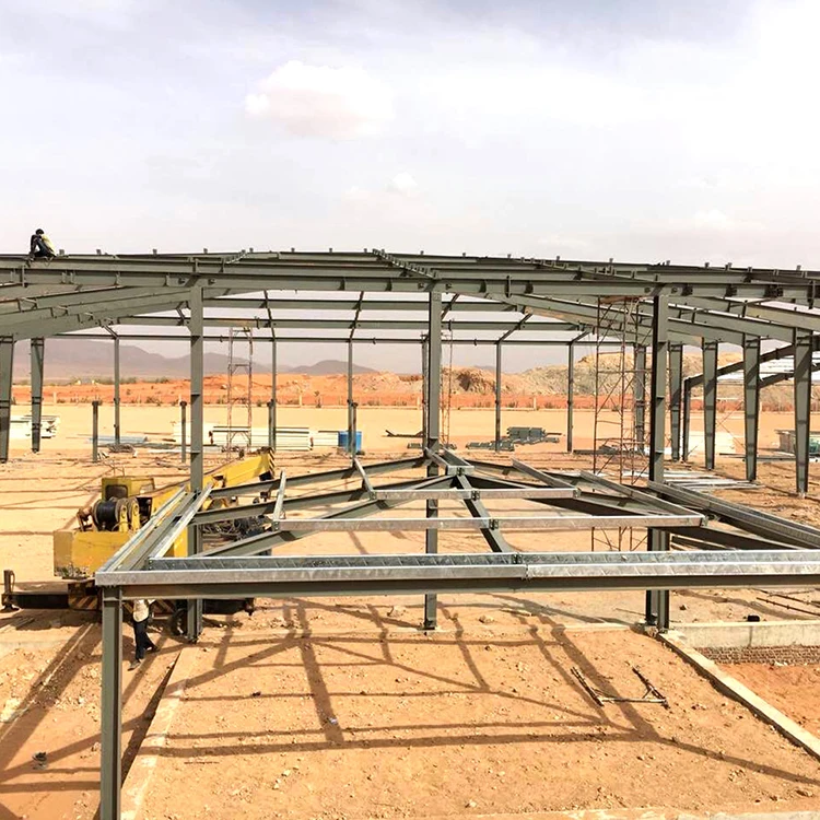 Construction Building Prefabricated Steel Structure Warehouse Custom Fabrication Metal School Building