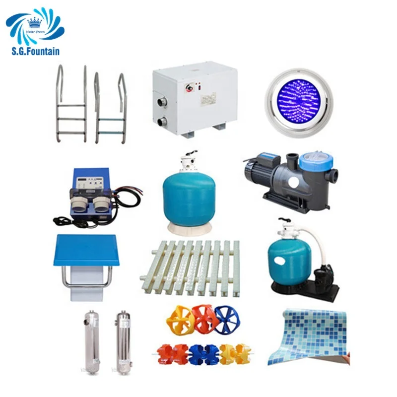 Аксессуары для бассейна от производителя, Индивидуальное оборудование для бассейна для спа, все аксессуары для бассейна