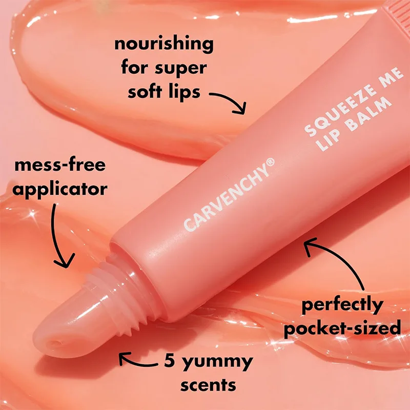 Private Label Natural Repair Moisturizing Anti Cracking Lip Care Balms Hydrating Pink Plumping Collagen Butter Lip Balm