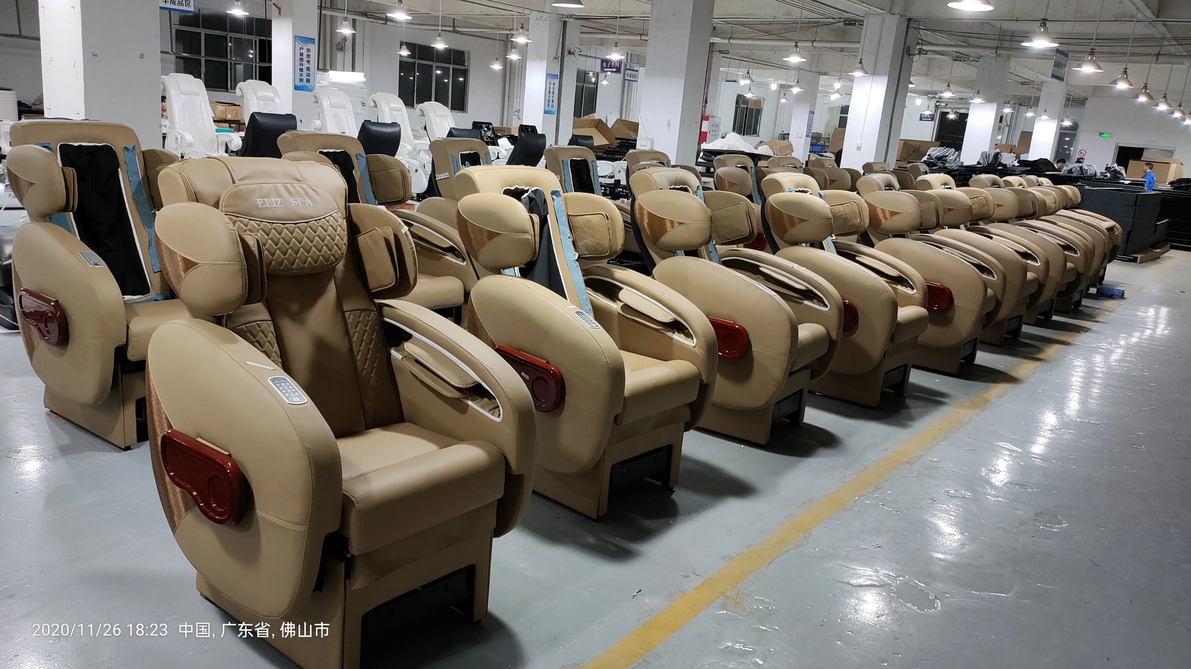 Healthtec nails shop equipment no plumbing nail foot spa foot massage chair luxury pedicure chair