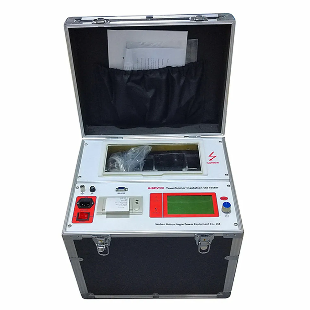 100kV Oil BDV Tester Transformer Auto Oil BDV Test Equipment High Voltage Transformer Insulation Oil Dielectric Strength Tester