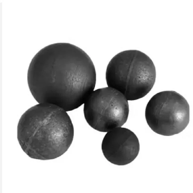 High Chrome 15-130mm Steel Cast  Grinding Media Ball For Gold Mining Industry