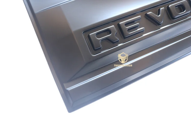 2015-2021 ABS Car Tailgate Trim Panel Cover Rear Door Plate Guard For Hilux Revo Exterior Car Accessories