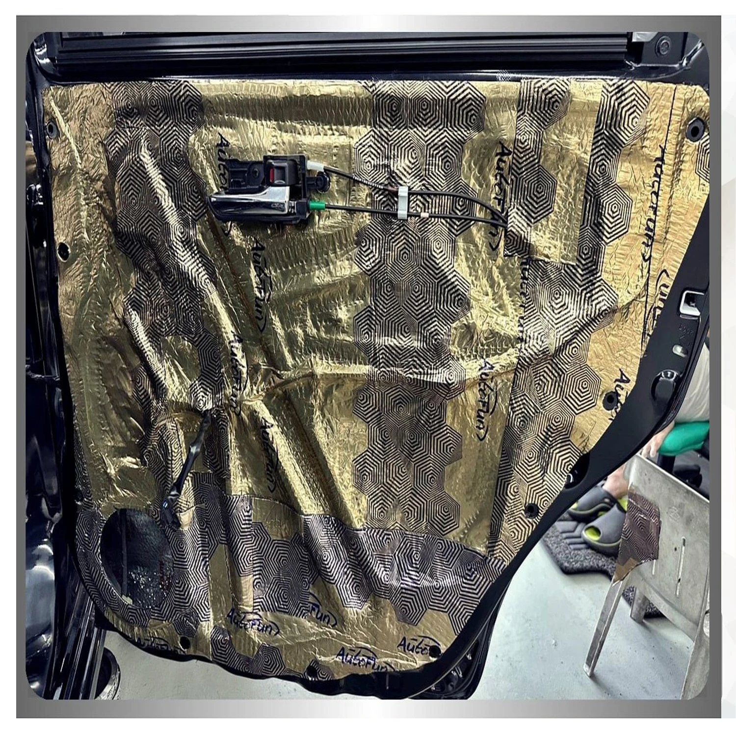 Keyrone 2.0mm Soundproof Deadening Underlay Damping Butyl Rubber Materials for car