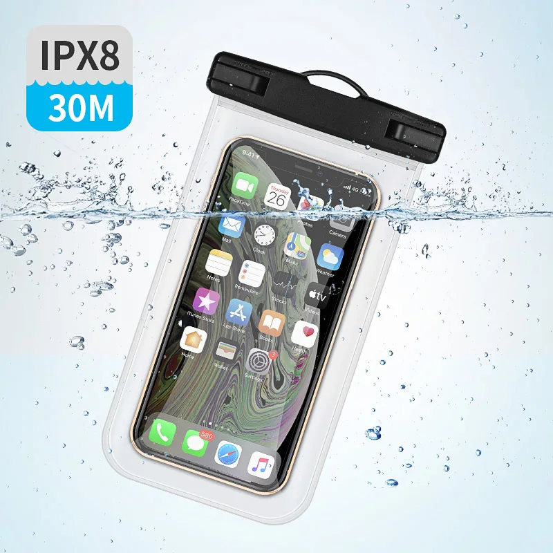 Универсальный Водонепроницаемый Чехол IPX8 водонепроницаемый чехол для телефона сухая сумка