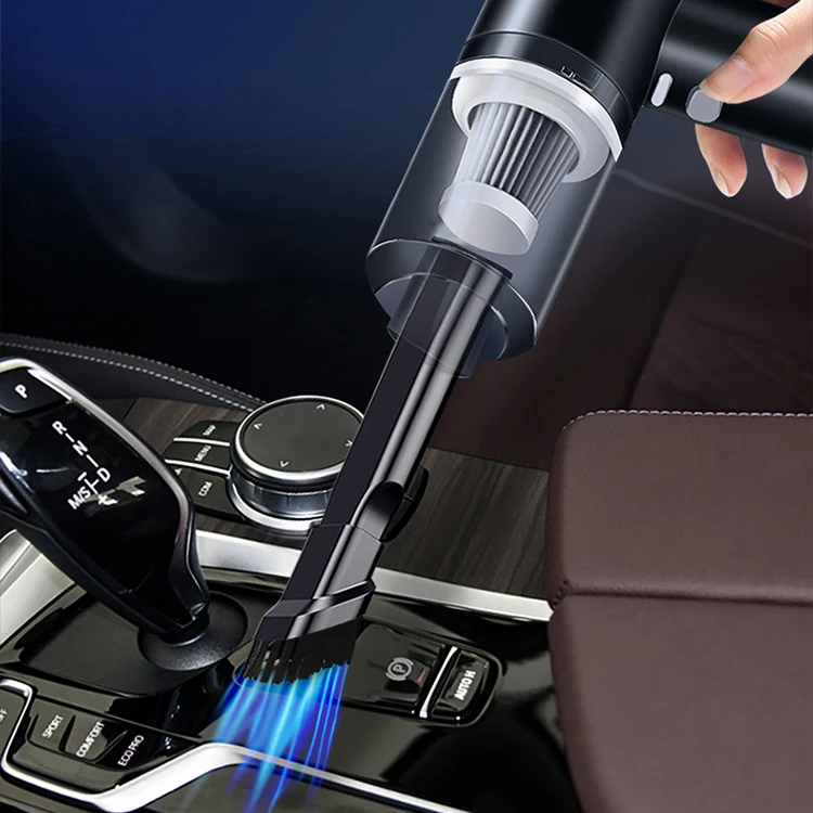 Factory Top Seller Home Automotive Dry & Wet Dust Remover Mini 120W Wireless Car Vacuum Cleaner
