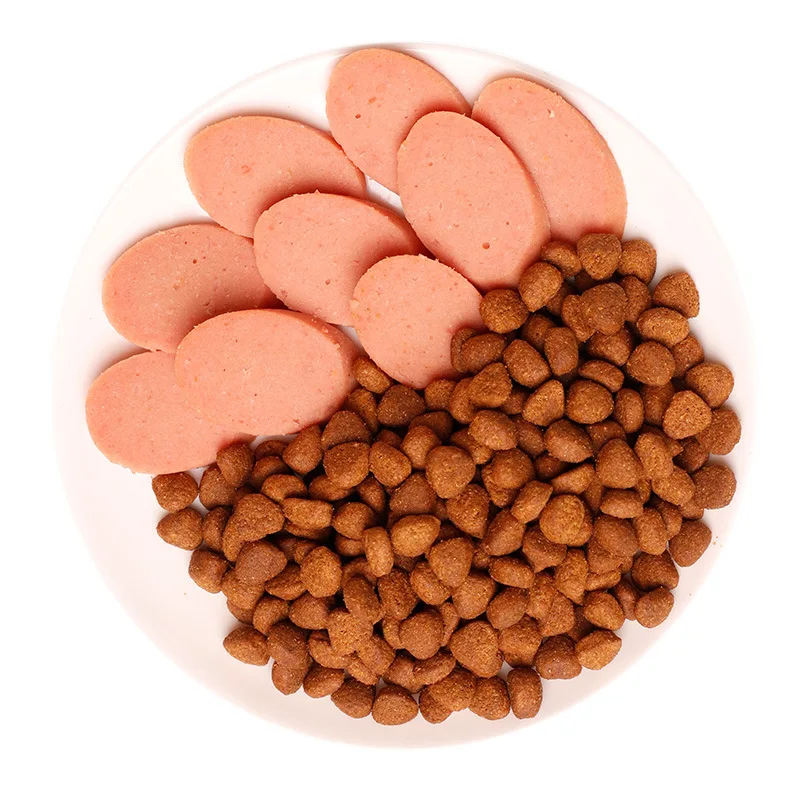 Decilous Dog Snacks Chicken/Beef/Duck Flavour Pet Treats Dog Ham Sausage