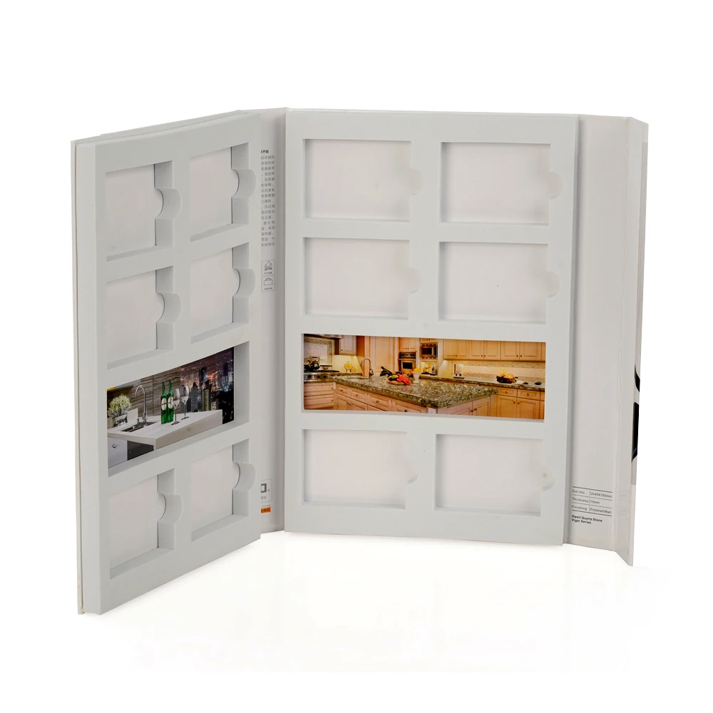 Custom Paper Cardboard Floor Marble Ceramic Tile Sample Display Box