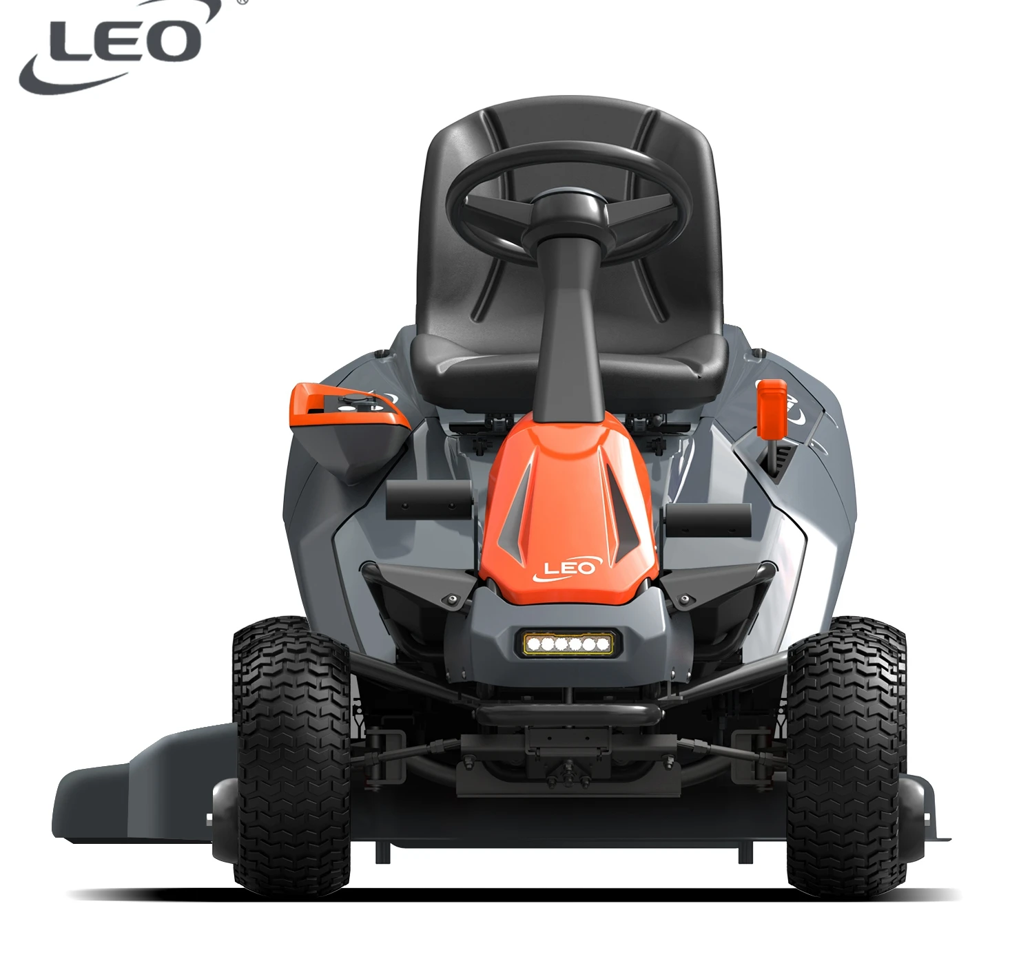 LEO LRM38Li garden lawnmower electric battery riding lawn mower tractor for football fields