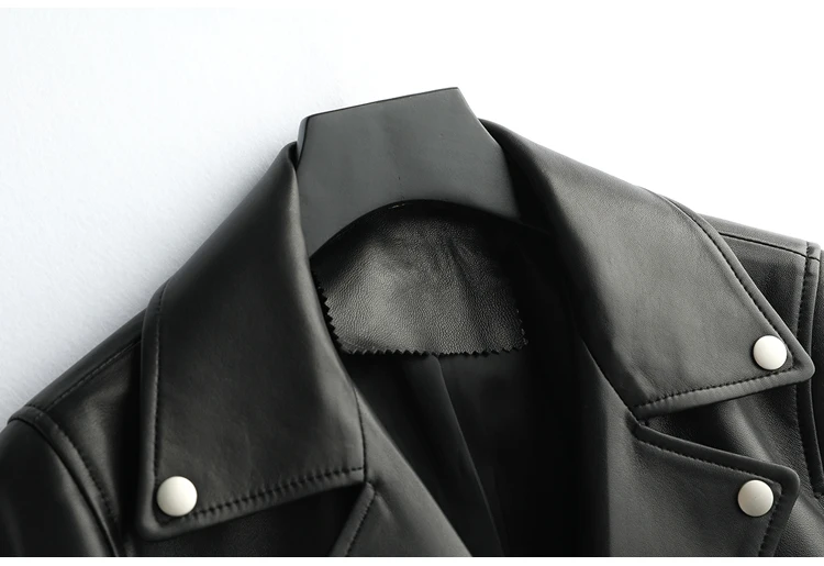 Jacket Fall/winter Coats Trench Clothes CT006 Genuine Sheep Leather Real Sheep Skin New Women Lady Female Waterproof Vintage