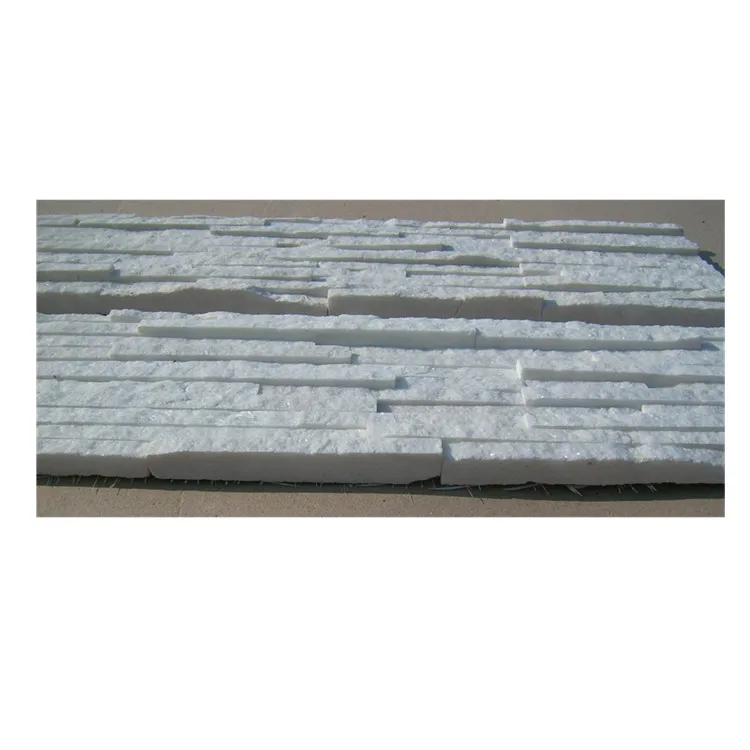 White Quartzite  Natural Culture Stone Culture Stone Wall Panel