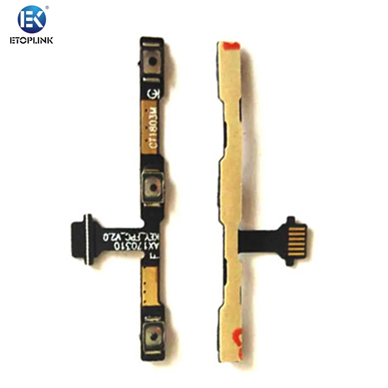 Replacement Power flex cable for xiaomi A1 / 5X / 5S / 6 / 6X / A2 Power On Off Volume Switch Side Button Key Flex Cable
