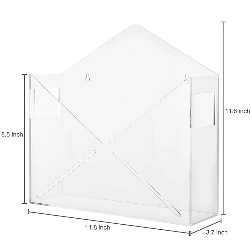 Cheap and transparent acrylic microphone holder