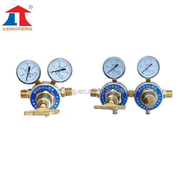 Oxy Gas Double Stage Gas Regulator for CNC Flame Cutting Machine Cylinder Manifold