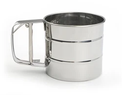 1 cup stainless steel flour sifter