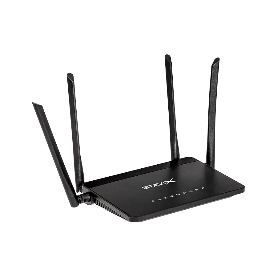 STAVIX AC1200 Dual Band Easy Mesh WiFi 5 Router