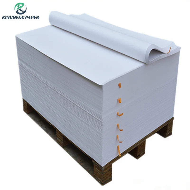120 GSM White Kraft Paper Roll Wrapping Paper For Making Paper Ba