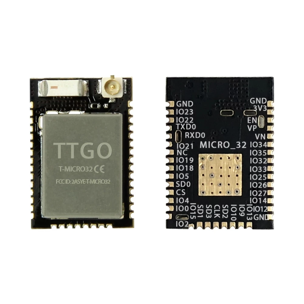 LILYGO TTGO Micro-32 V2.0 Wifi Wireless Bluetooth Module ESP32 PICO-D4 IPEX ESP32