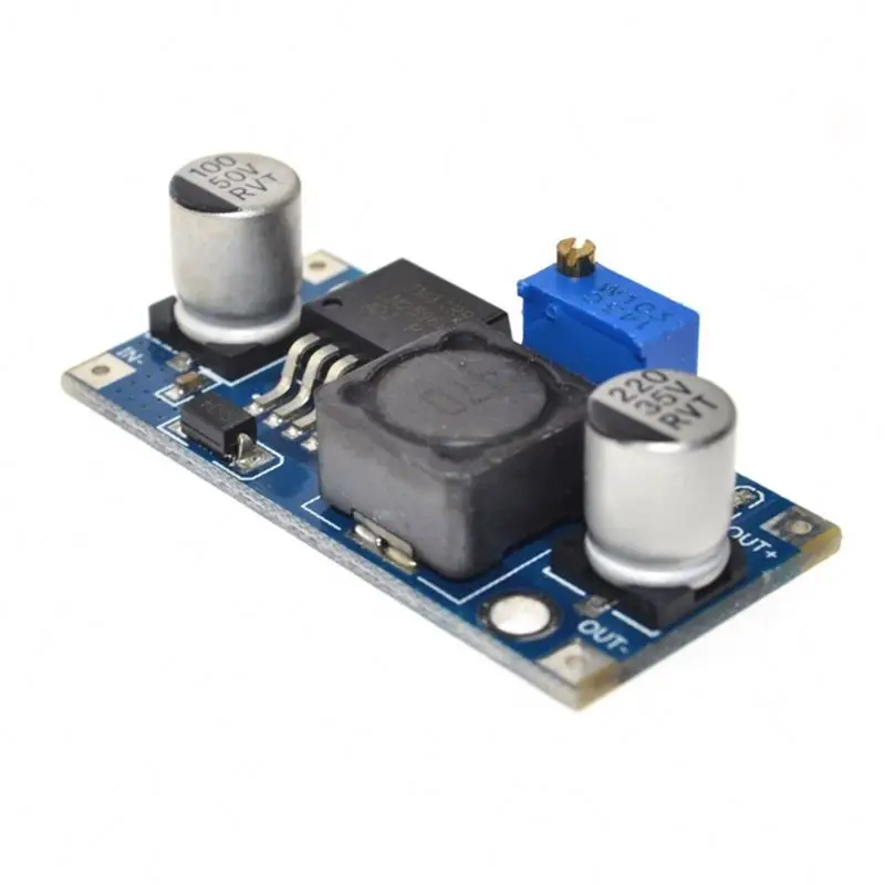 LM2596 4 0 ~ 40 до 1 3-37V DC-DC s-ТЭП вниз Модуль питания постоянного тока регулятор