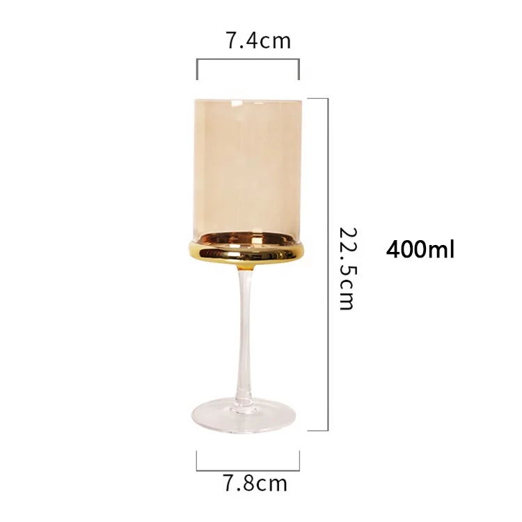 Wholesale Custom Fancy Luxury Crystal Gold Wedding Coupe long stem pink champagne flute glasses