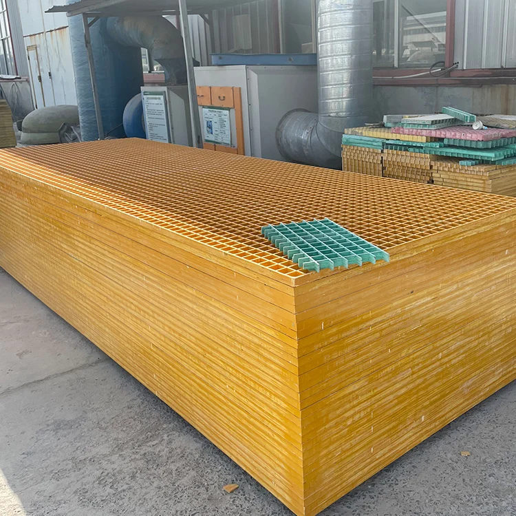roof walkway FRP grating tree guard grating panel with all accessories