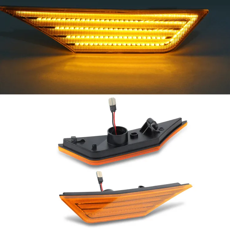 Car parts Canbus Design DRL white + dynamic turn signal amber LED Turning lights for Honda 10th Generation Civic