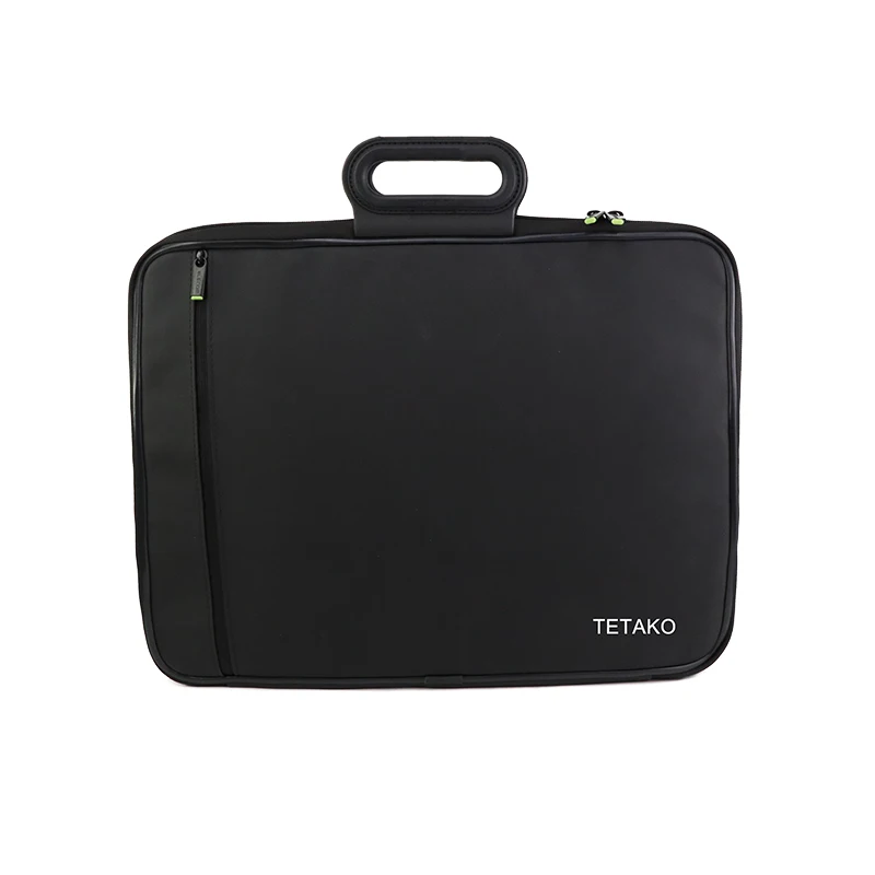 Manufacturer High Quality Waterproof Custom Logo Men Black Business Briefcase Laptop Tote Bag