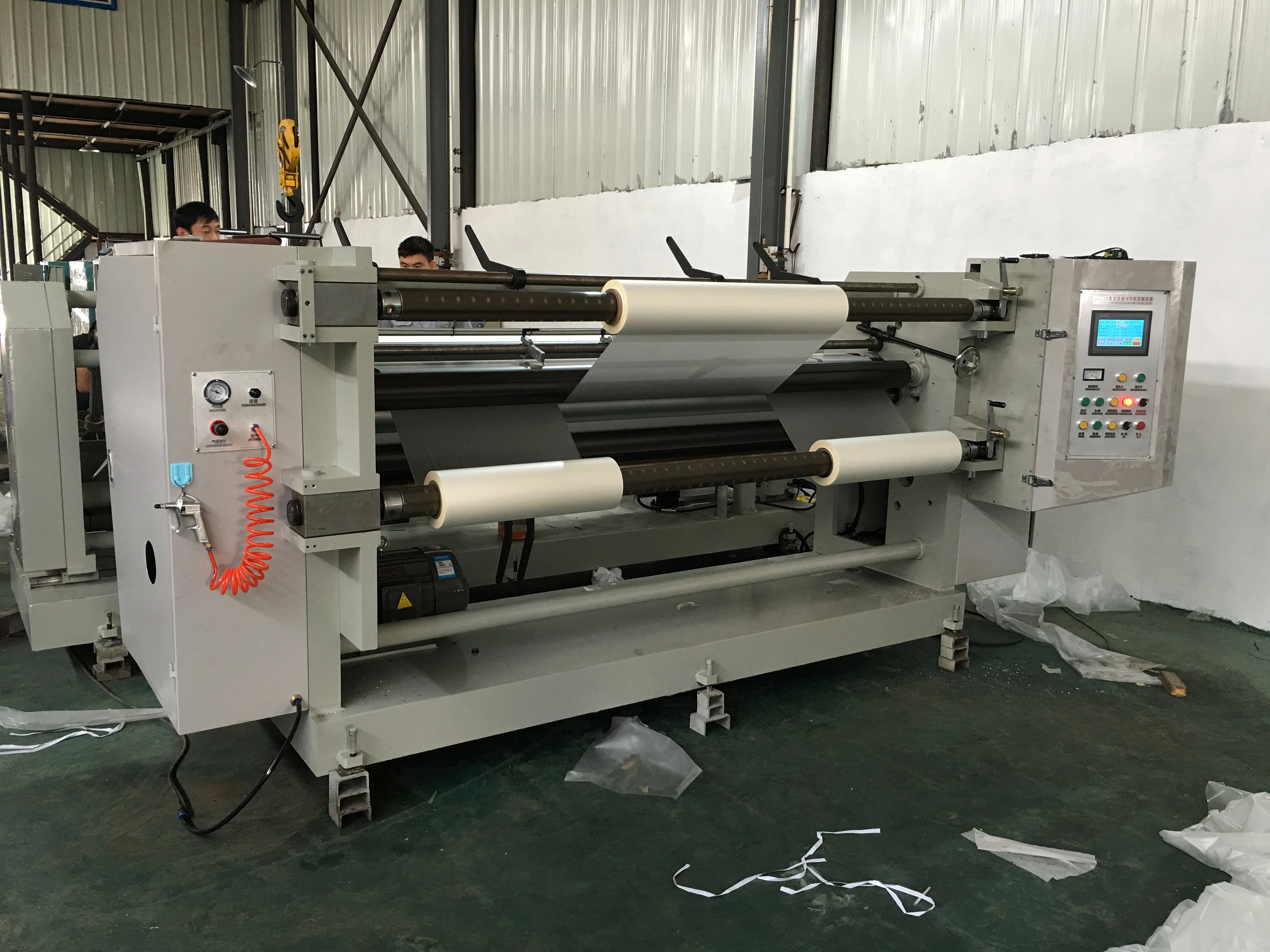 900mm Width Thermal Paper Slitting And Rewinding Machine