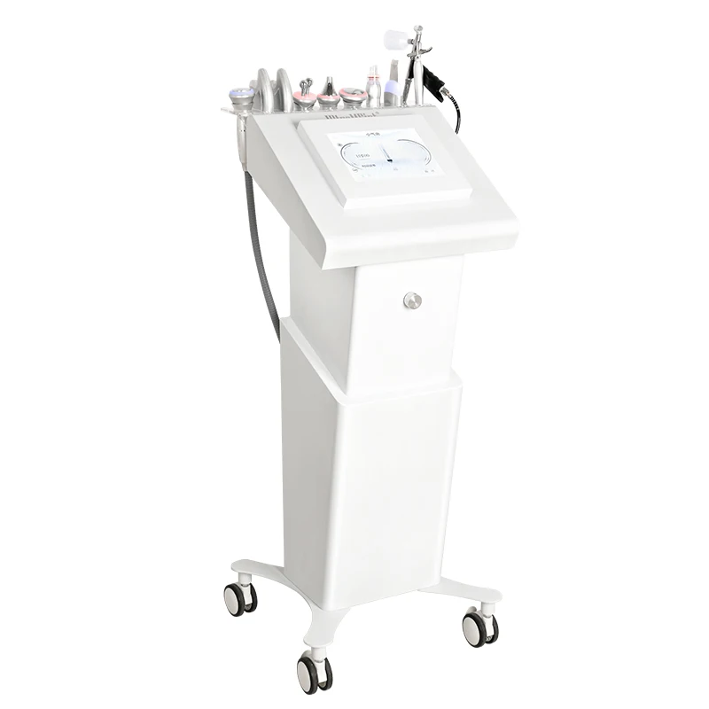Electrical Trolley Skin Care Cleansing Rejuvenation Machine Hydro Jet H2o2 Water Hidro Massage Face Beauty Machine