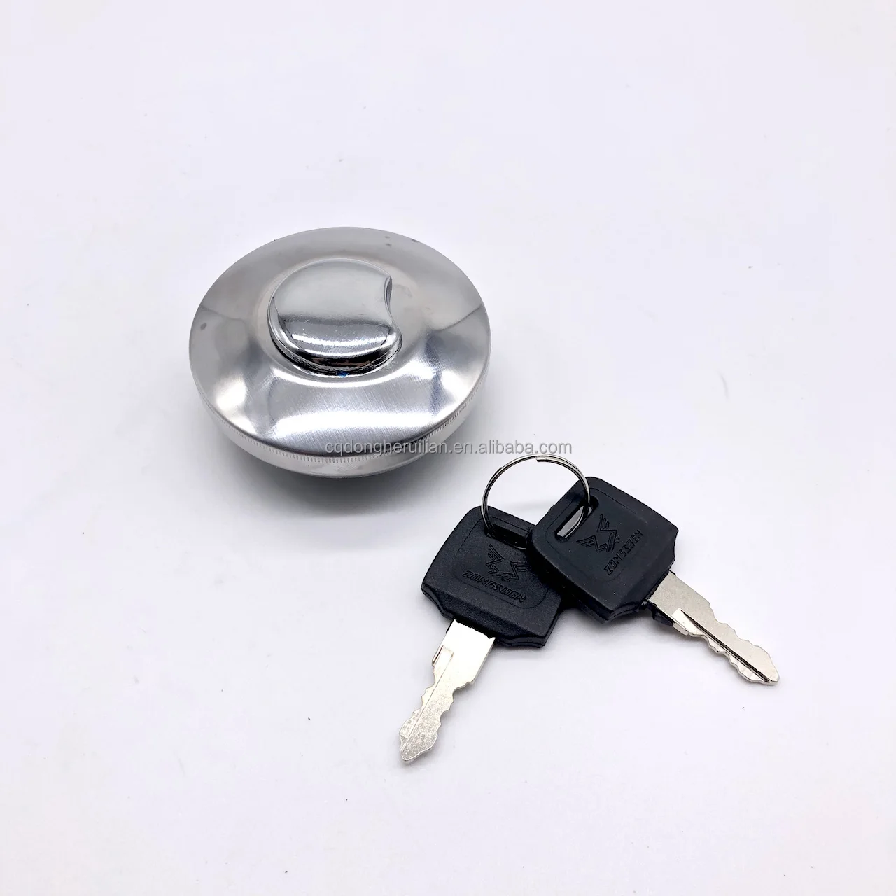 OEM Quality Chrome Motorcycle Fuel Tank Cap for Honda Cub CD70