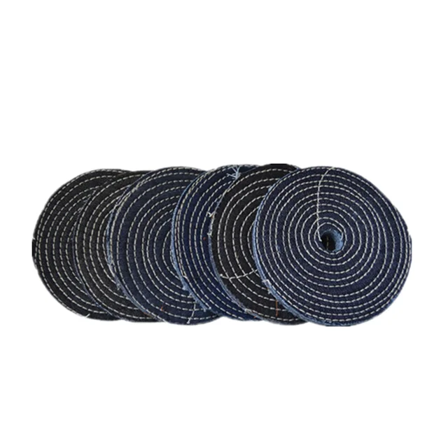 Finex bench polisher satin jean sewn full disk buff