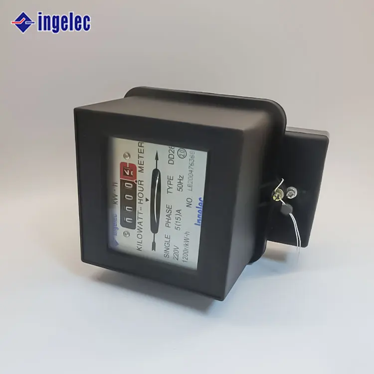 Ingelec Household Electricity Single Phase 10A 220V Electric Meter Electronic Single Phase Electricity Meter