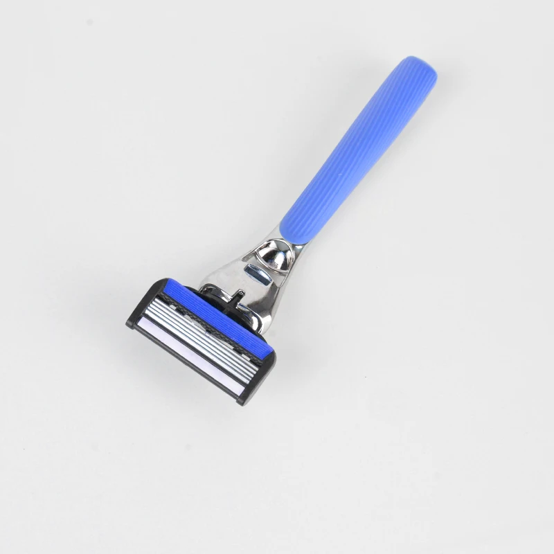 5 blade razor with metal handle razor used for system razor