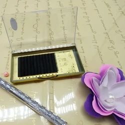 High Quality Synthetic Mink Lash Extension Russian Volume Individual Mink Soft Natural Eyelash Extension with Customized Package