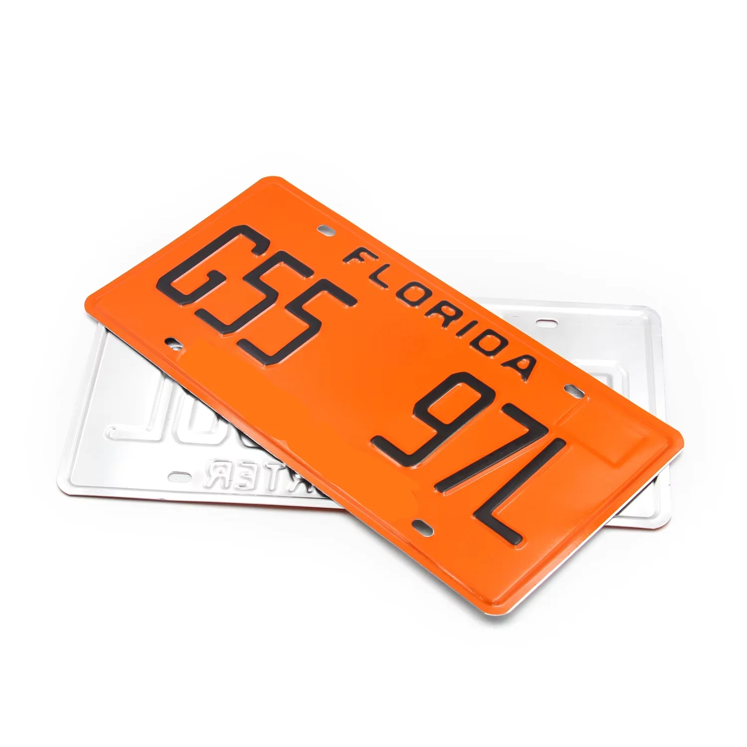 Hot Selling Product Custom Metal Aluminum License Plate Blank Souvenir Car License Plate