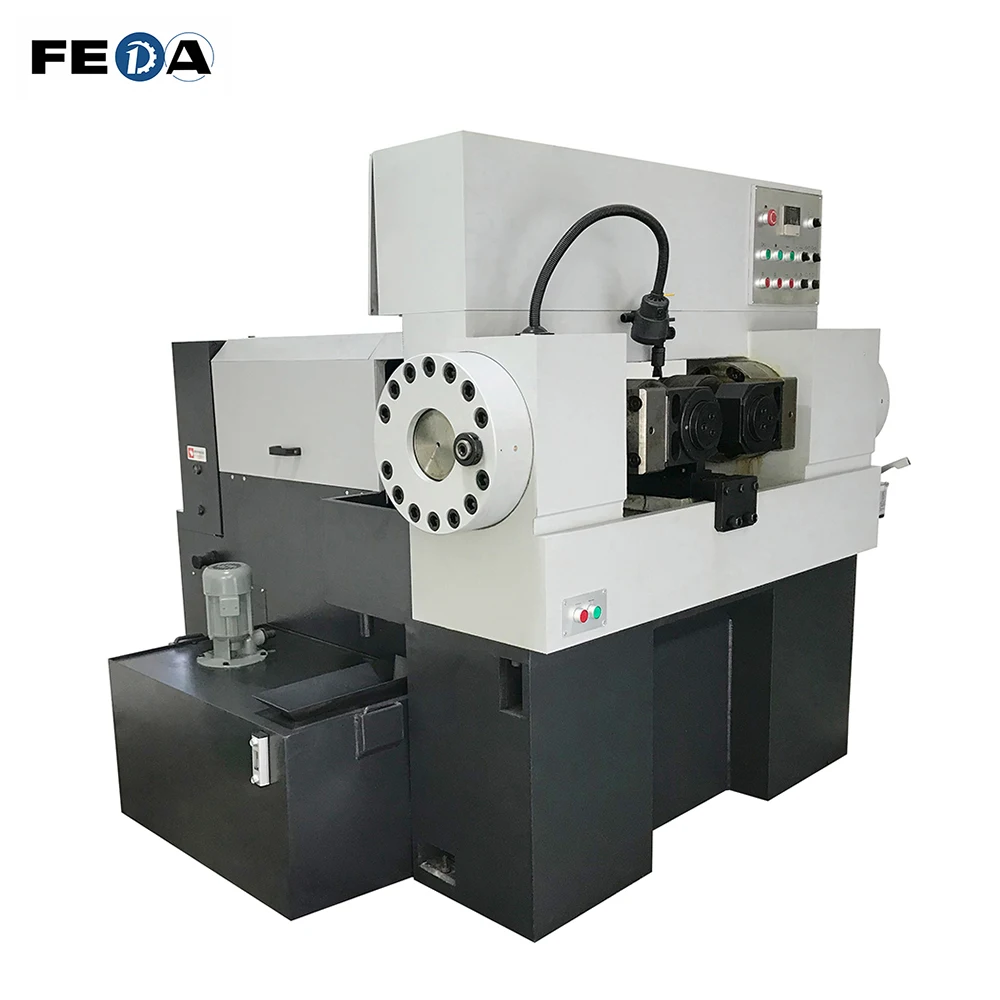 FD-35T FEDA Automatic Thread Rolling Machines Small CNC Milling Machine For Sale Threaded Rod Internal Cutting Thread Machine