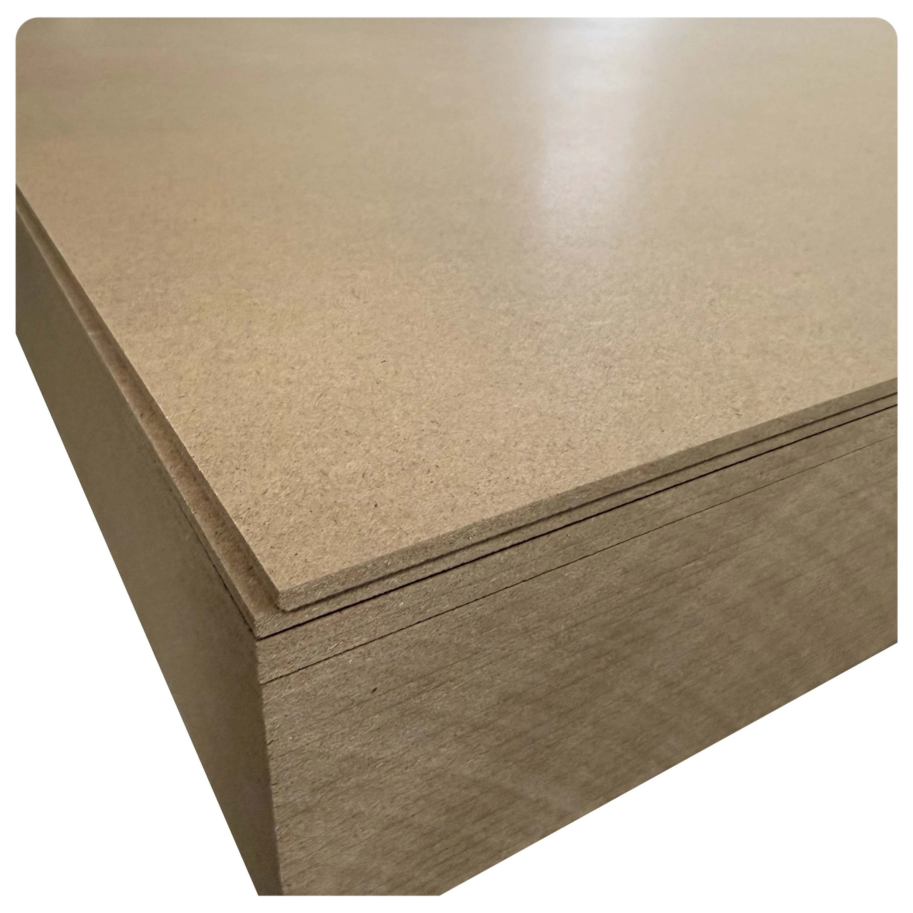 Direct Factory Price 18mm MDF Board Modern Design E1/E2 Standard HDF Wood Panel for Kitchen Cabinets for Furniture